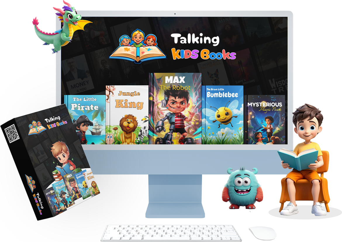 talking kids books logo